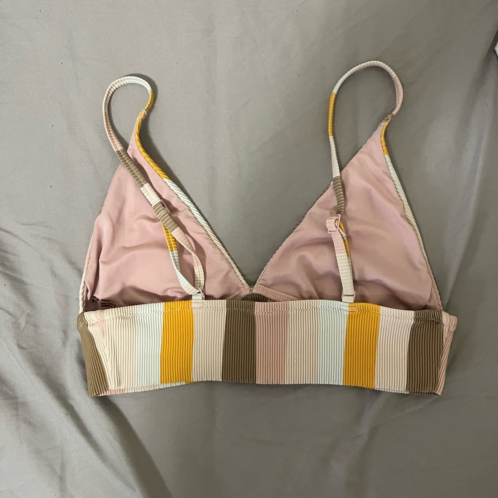 aerie Striped Bikini Top - Picture 3 of 4
